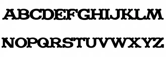 Madfont Шрифта строчной