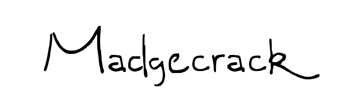 Madgecrack Font