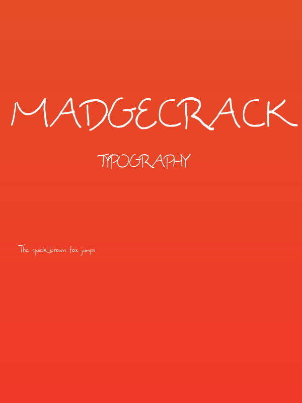 Madgecrack Poster