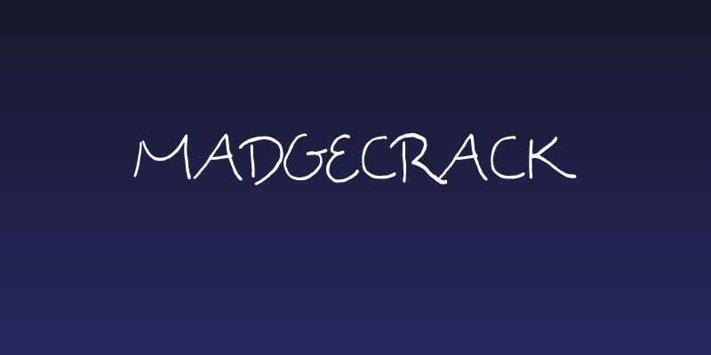 Madgecrack Social Header