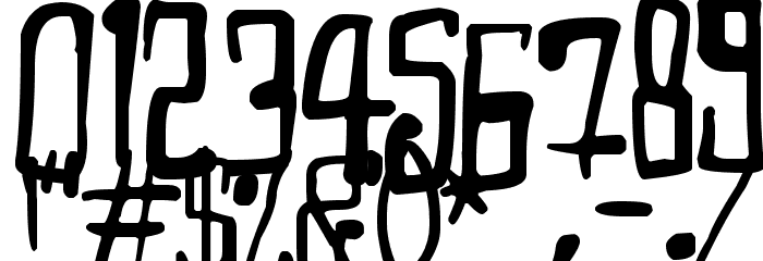 Madhouse Font OTHER CHARS