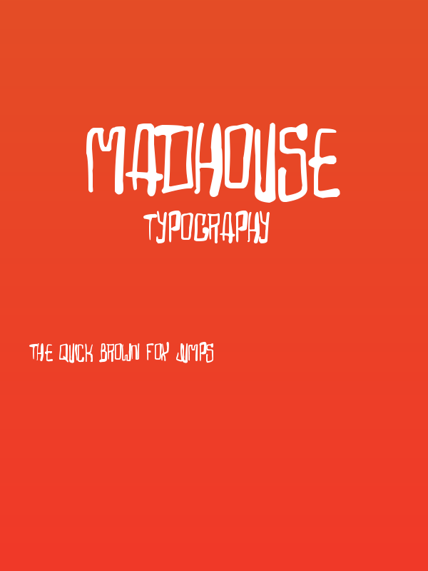 Madhouse Poster