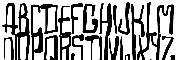Madhouse Font LOWERCASE