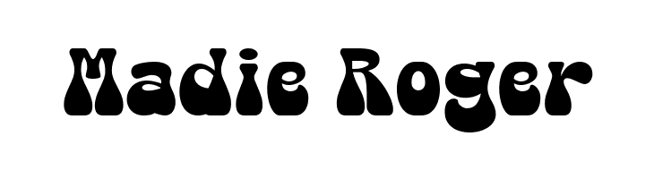 Madie Roger  Descarca Fonturi Gratis
