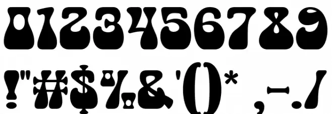 Madie Roger Шрифта ДРУГИЕ символов