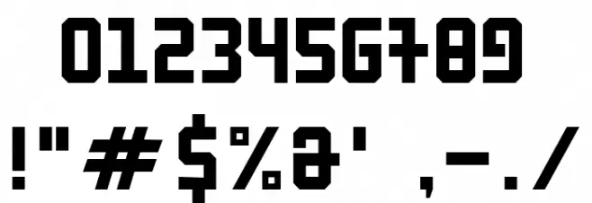 Madina-Regular Font OTHER CHARS