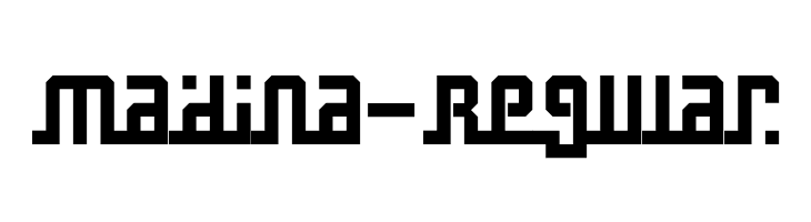 Madina-Regular  フリーフォントのダウンロード