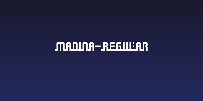 Madina-Regular Social Header
