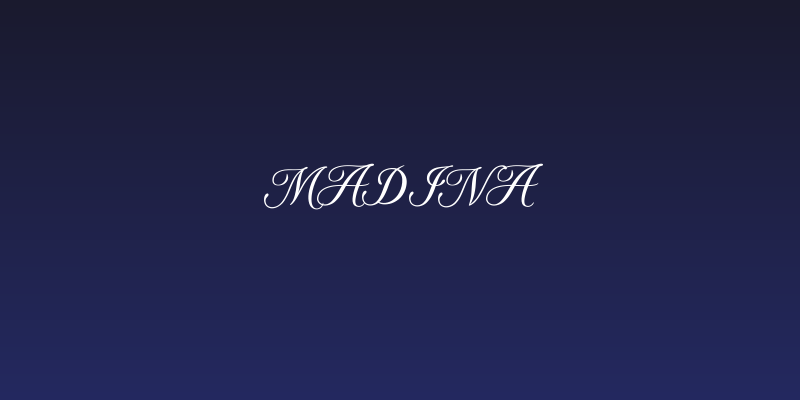 Madina Social Header