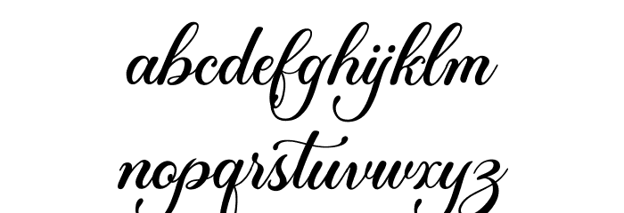 Madina Font LOWERCASE