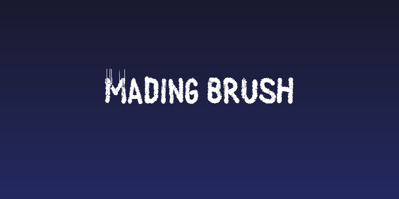 Mading Brush Social Header