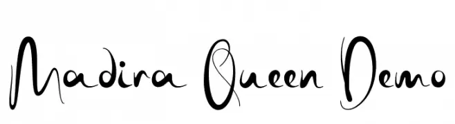 Madira Queen Demo  Frei Schriftart Herunterladen
