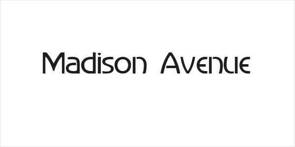 Madison Avenue Logo