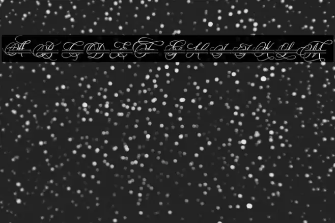 Madison Monogram Font examples