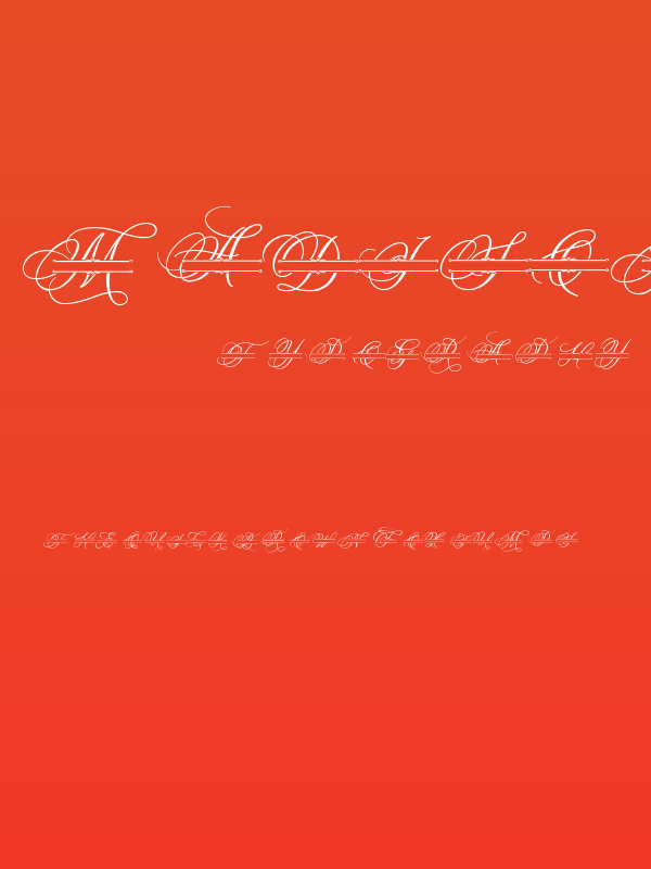 Madison Monogram Poster