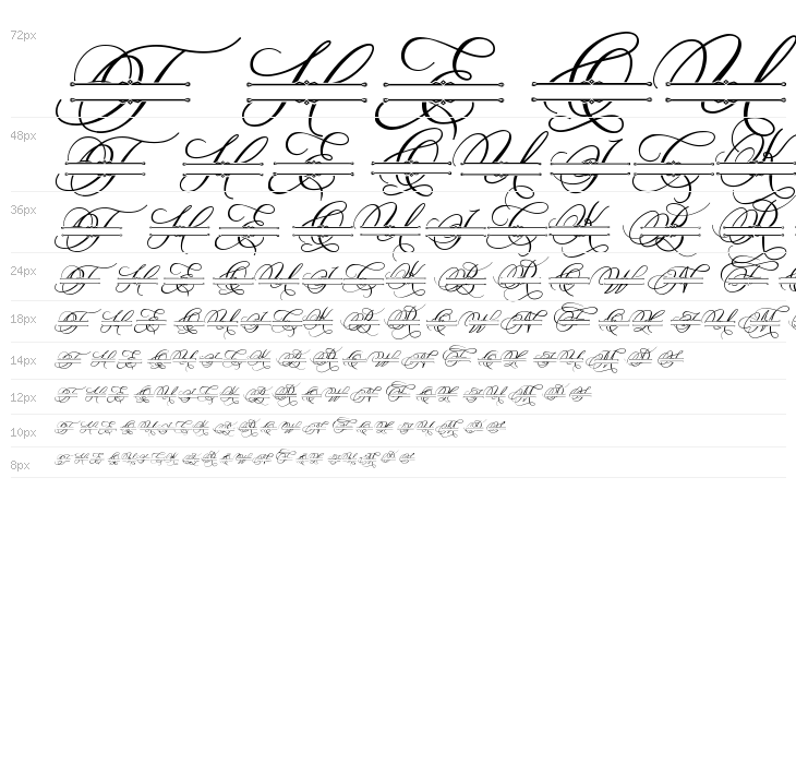 Madison Monogram Waterfall