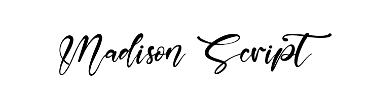 Madison Script  Frei Schriftart Herunterladen
