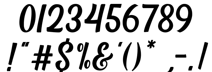 Madison Script Font OTHER CHARS