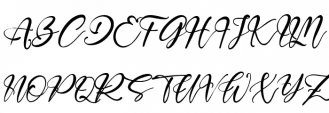 Madison Script Fonte MAIÚSCULAS