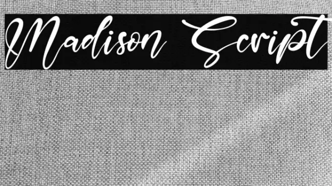 Madison Script Example 2