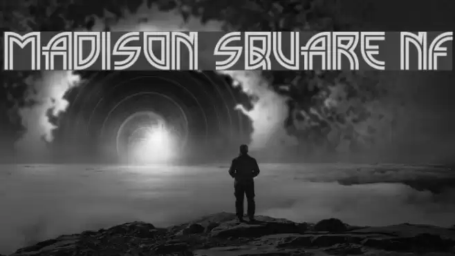Madison Square NF Шрифта examples