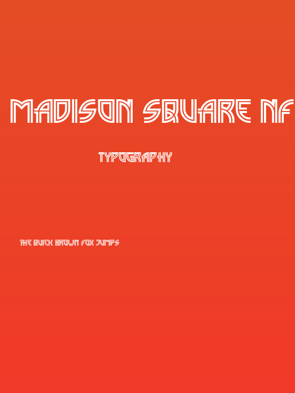 Madison Square NF Poster