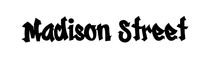 Madison Street  Frei Schriftart Herunterladen