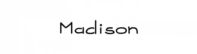 Madison  les polices de caractères gratuit tlcharger