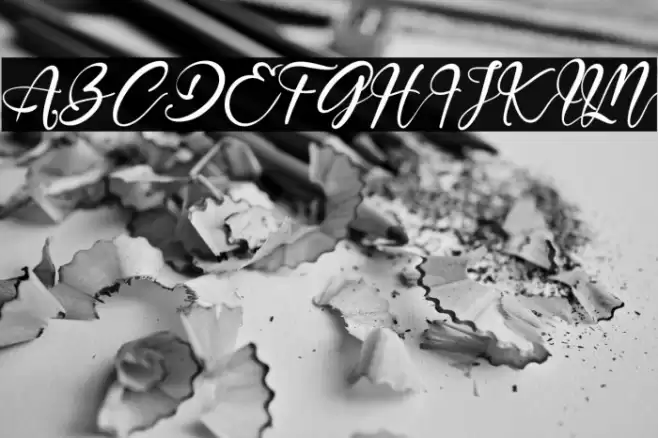 MadisonScript Font examples