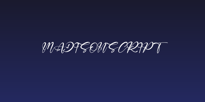 MadisonScript Social Header