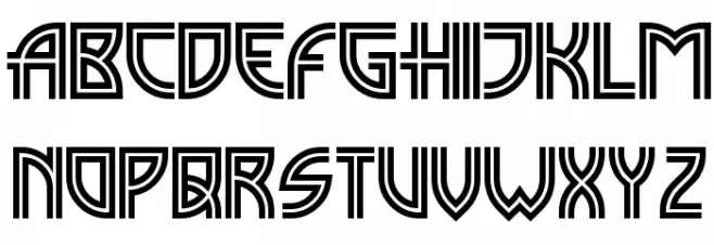 MadisonSquare Incised Schriftart Groß