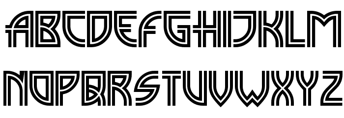 MadisonSquareNF Font LOWERCASE