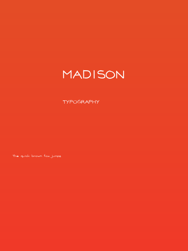 Madison Poster