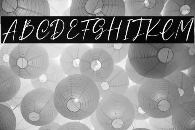 Madisson Personal Use Font examples