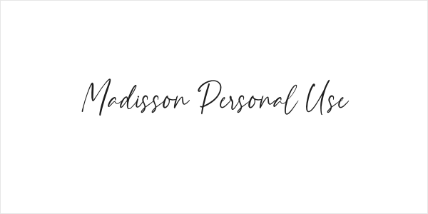 Madisson Personal Use Logo
