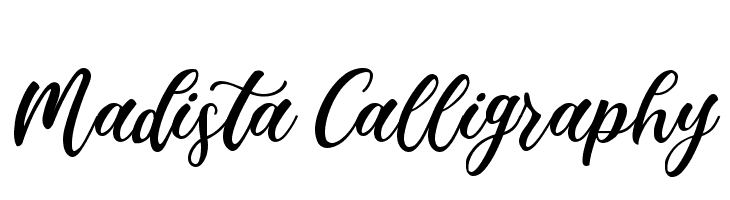 Madista Calligraphy  Frei Schriftart Herunterladen