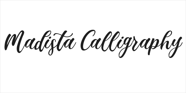Madista Calligraphy Logo
