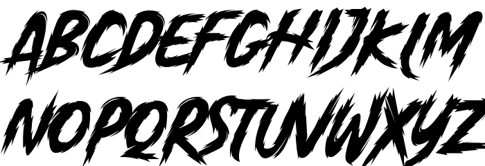 Madjoe Font LOWERCASE