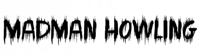 Madman Howling  Fuentes Gratis Descargar