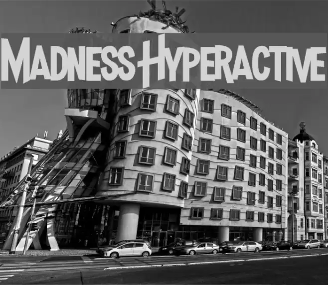 Madness Hyperactive Font examples