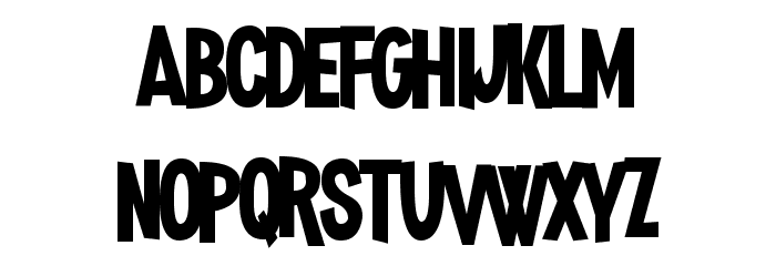 Madness Hyperactive Font LOWERCASE