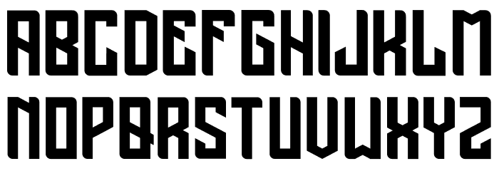 Madnificent Font LOWERCASE