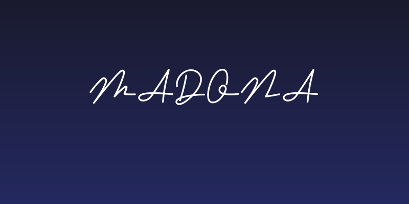 Madona Social Header