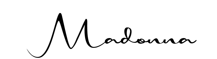 Madonna  नि: शुल्क फ़ॉन्ट्स डाउनलोड
