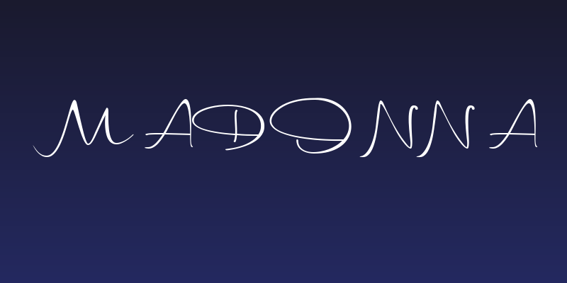 Madonna Social Header