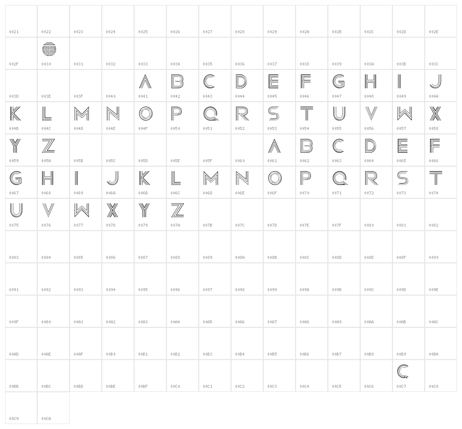 Madonna Character Map