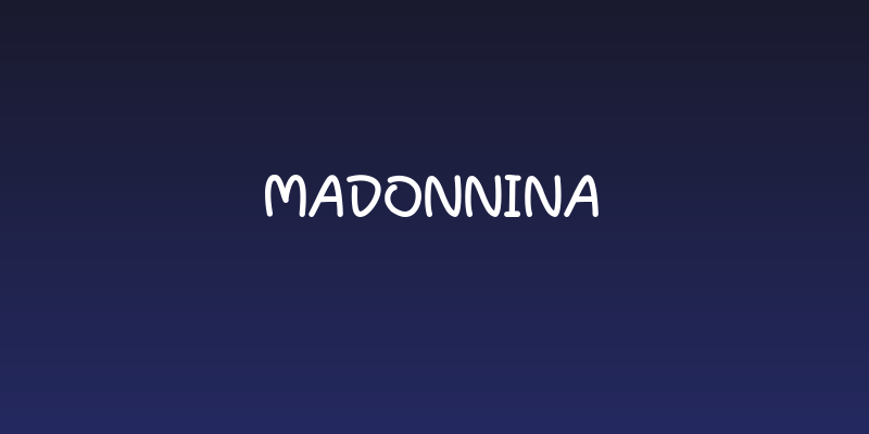Madonnina Social Header