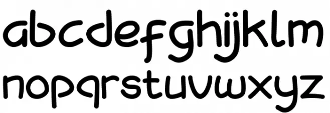 Madonnina Caratteri MINUSCOLO