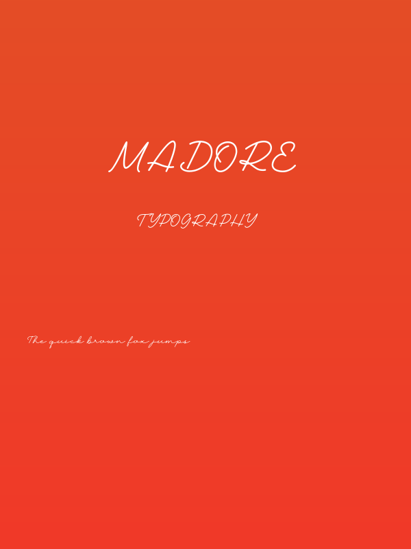 Madore Poster