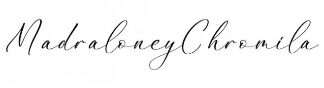 Madraloney Chromila  Descarca Fonturi Gratis